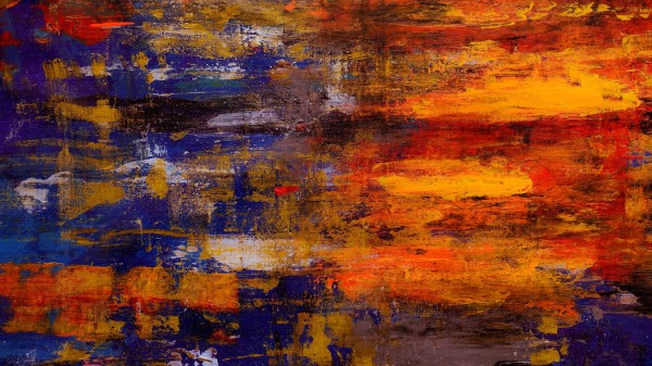 Paint Canvas Texture Photo Wallpaper