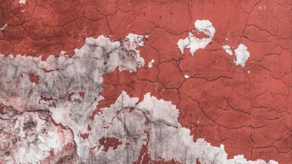 Paint Shabby Wall Wallpaper