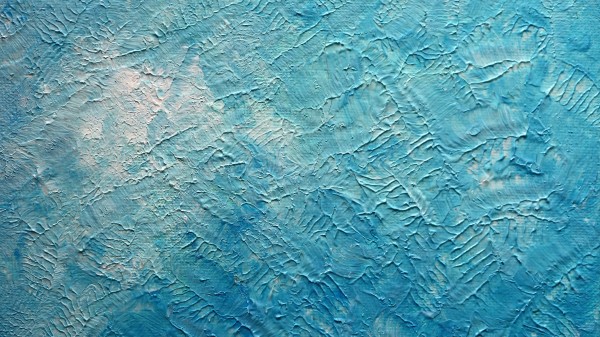 Paint Texture Blue Wallpaper
