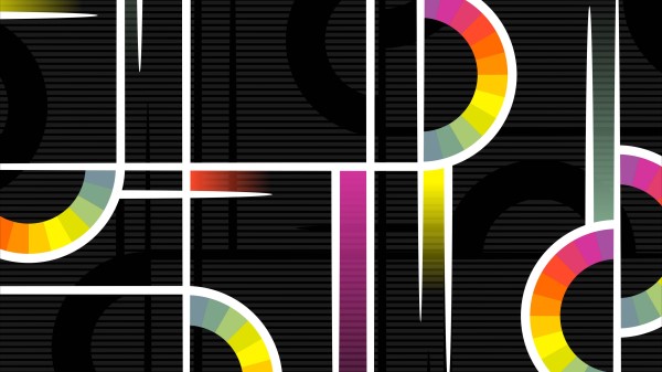 Pattern Geometric Color Wallpaper