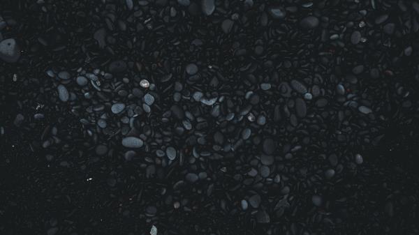 Pebbles Stones Dark Wallpaper