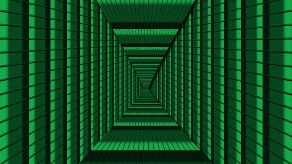 Perspective Optical Illusion Immersion Wallpaper