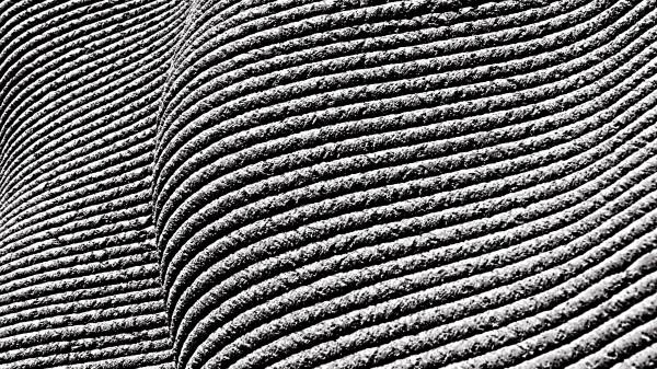 Relief Texture Gray Wallpaper