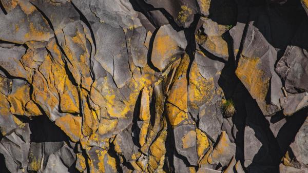 Rocks Stones Relief Wallpaper
