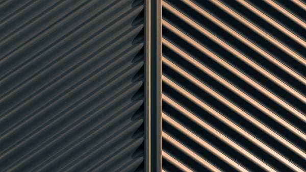 Roof Stripes Lines Wallpaper
