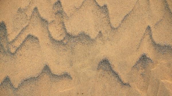 Sand Aerial View Texture Wallpaper
