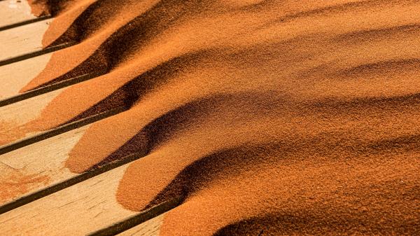 Sand Desert Boards Wallpaper