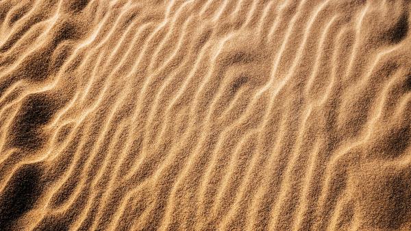 Sand Waves Texture Wallpaper