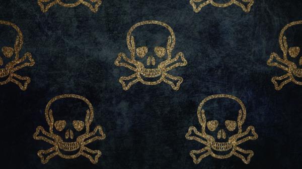 Skull Patterns Texture Wallpaper