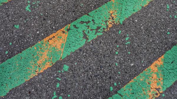 Stripes Marking Paint Wallpaper