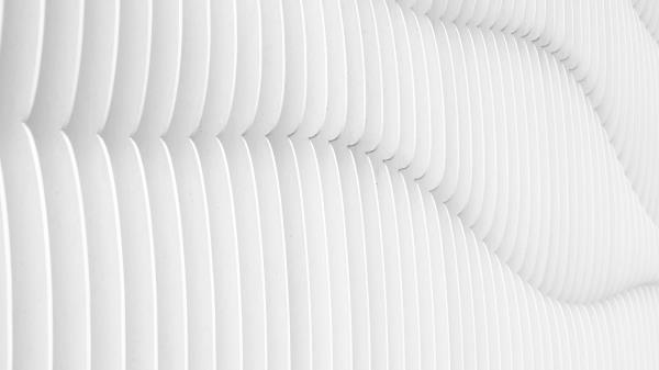 Texture White Wavy Wallpaper