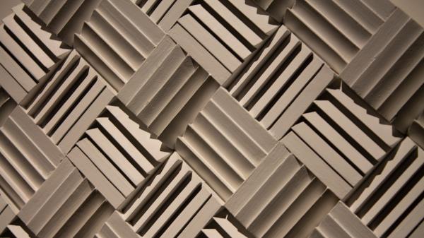 Tile Squares Pattern Wallpaper