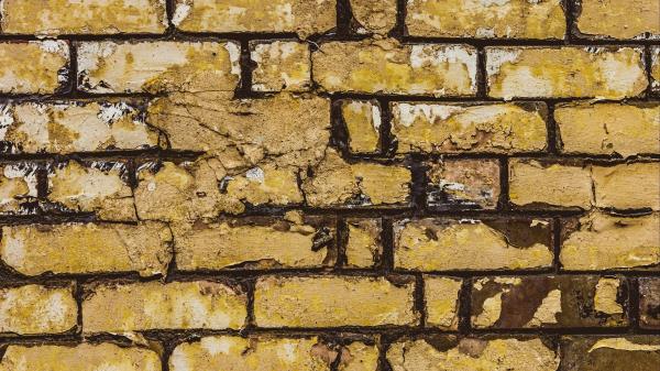 Wall Brick Peeling Wallpaper