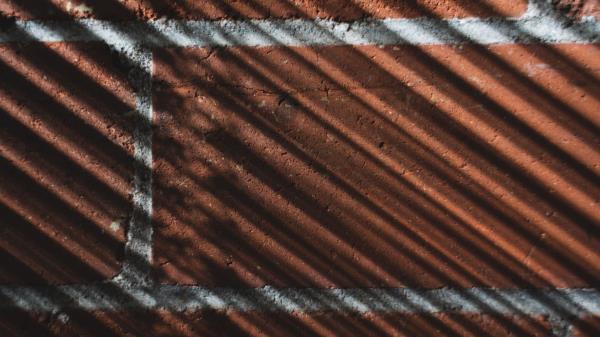 Wall Brick Shadow Wallpaper