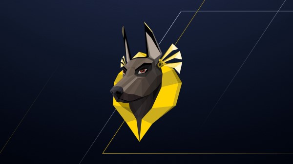 Dog Pharaoh Art wallpaper