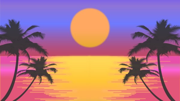 Palms Vector Art wallpaper