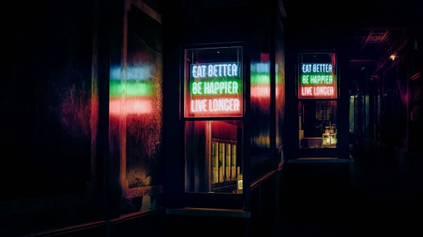 Inscription Neon Phrase wallpaper