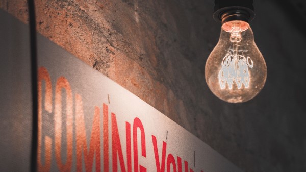 Light Bulb Sign Inscription wallpaper