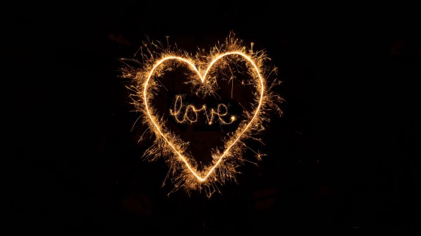 Love Word Heart wallpaper