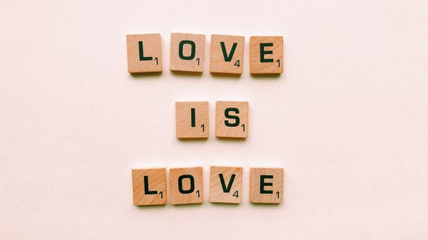 Love Words Inscription Photo wallpaper