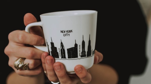 Mug Inscription Hand wallpaper