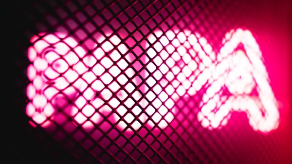 Papa Neon Grid wallpaper