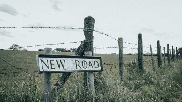 Road Words Sign Wallpaper