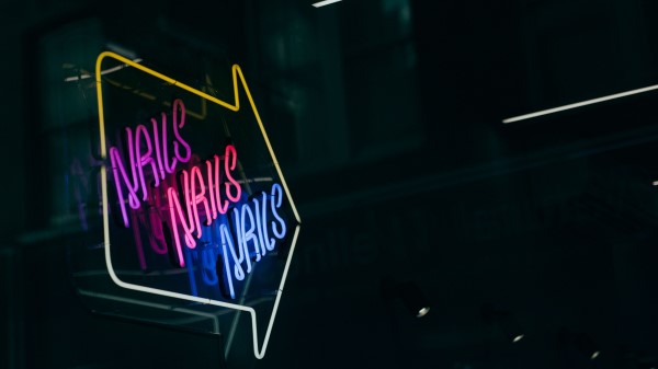 Signboard Arrow Backlight wallpaper