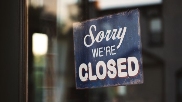 Signboard Inscription Closed wallpaper