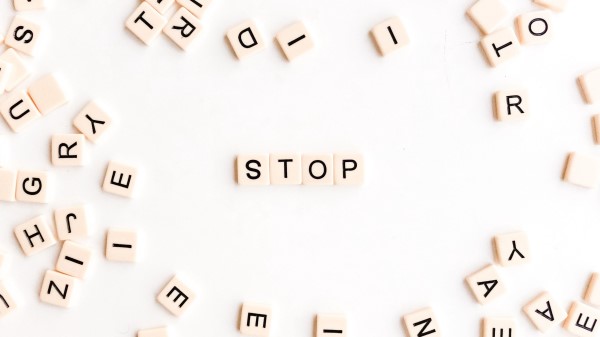 Stop Word Letters wallpaper