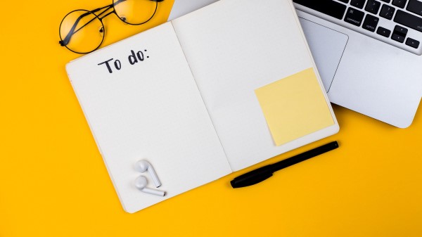Wishlist Notebook Glasses Wallpaper