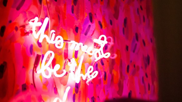 Words Neon Inscription wallpaper
